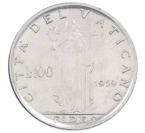 100 лир 1959 года Ватикан — Фото №1