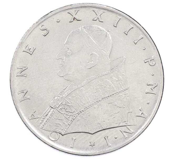 Монета 100 лир 1959 года Ватикан (Артикул: M2-87221) — Фото №2