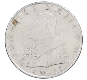 100 лир 1960 года Ватикан — Фото №2