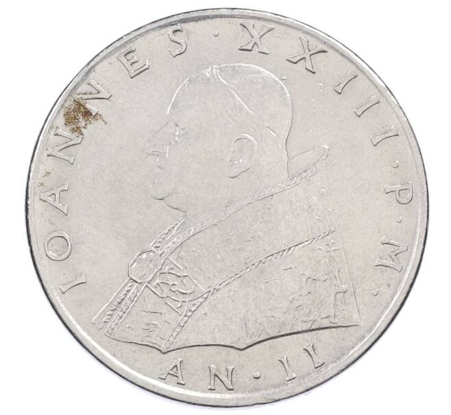 Монета 100 лир 1960 года Ватикан (Артикул: M2-87226) — Фото №2