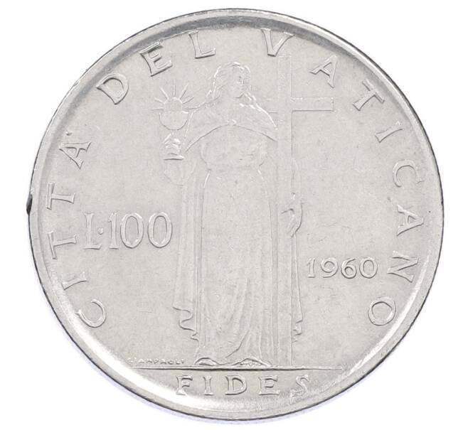 Монета 100 лир 1960 года Ватикан (Артикул: M2-87232) — Фото №1