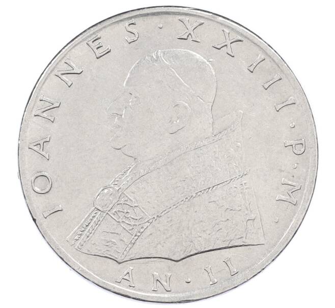 Монета 100 лир 1960 года Ватикан (Артикул: M2-87232) — Фото №2
