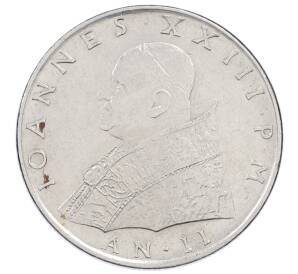 100 лир 1960 года Ватикан — Фото №2