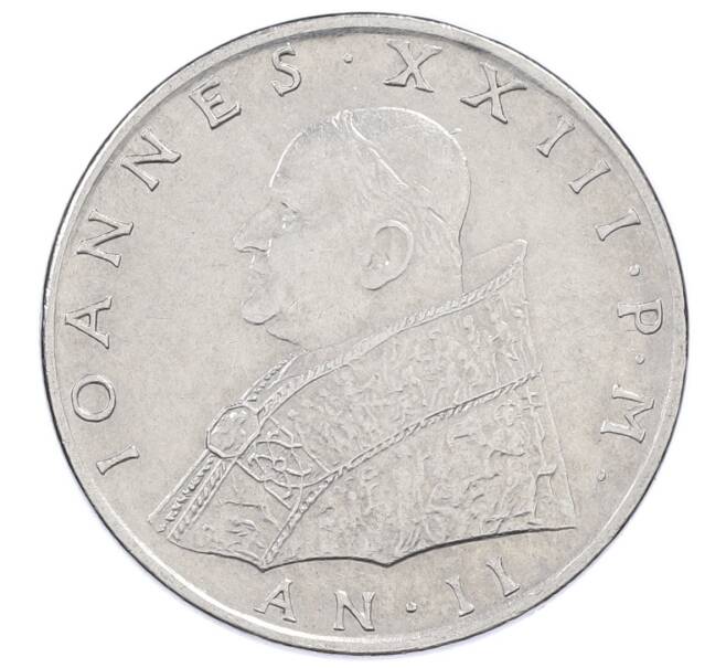 Монета 100 лир 1960 года Ватикан (Артикул: M2-87235) — Фото №2