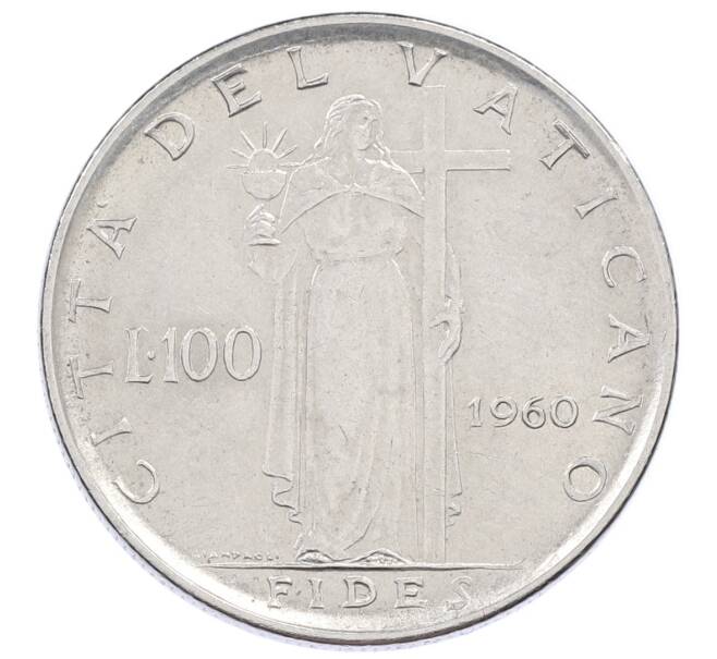 Монета 100 лир 1960 года Ватикан (Артикул: M2-87239) — Фото №1