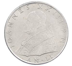 100 лир 1960 года Ватикан — Фото №2