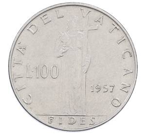 100 лир 1957 года Ватикан — Фото №1