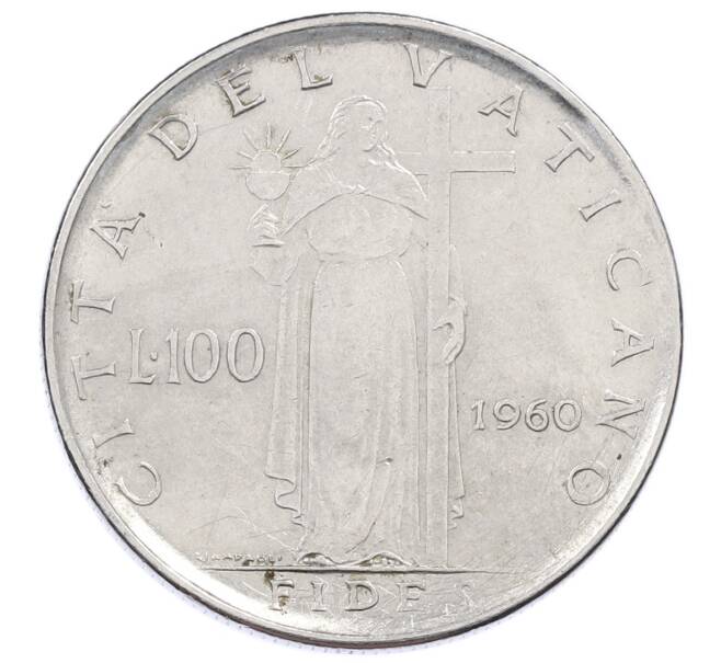 Монета 100 лир 1960 года Ватикан (Артикул: M2-87256) — Фото №1