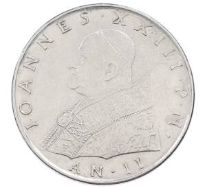 100 лир 1960 года Ватикан — Фото №2