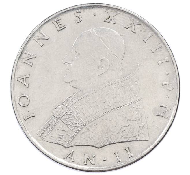 Монета 100 лир 1960 года Ватикан (Артикул: M2-87256) — Фото №2