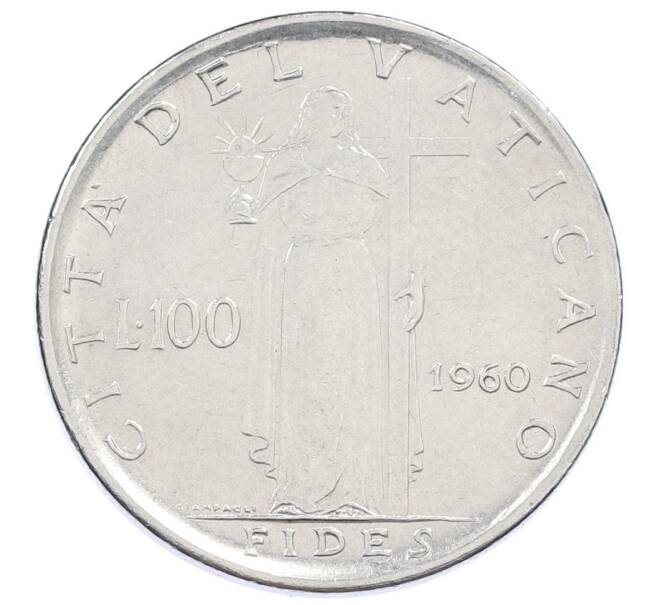 Монета 100 лир 1960 года Ватикан (Артикул: M2-87257) — Фото №1