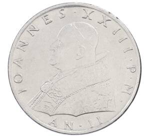 100 лир 1960 года Ватикан — Фото №2