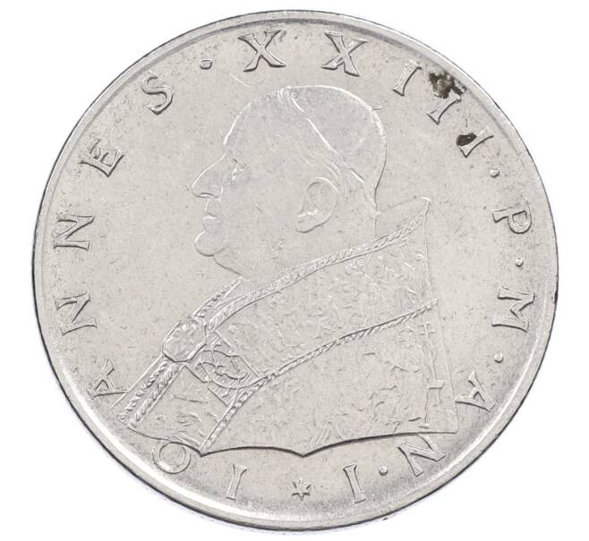 Монета 100 лир 1959 года Ватикан (Артикул: M2-87258) — Фото №2