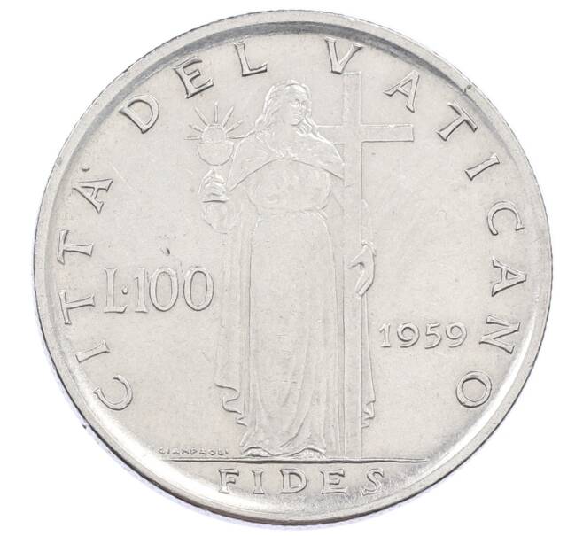 Монета 100 лир 1959 года Ватикан (Артикул: M2-87261) — Фото №1