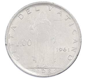 100 лир 1961 года Ватикан — Фото №1