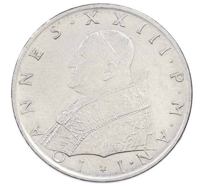 Монета 100 лир 1959 года Ватикан (Артикул: M2-87266) — Фото №2