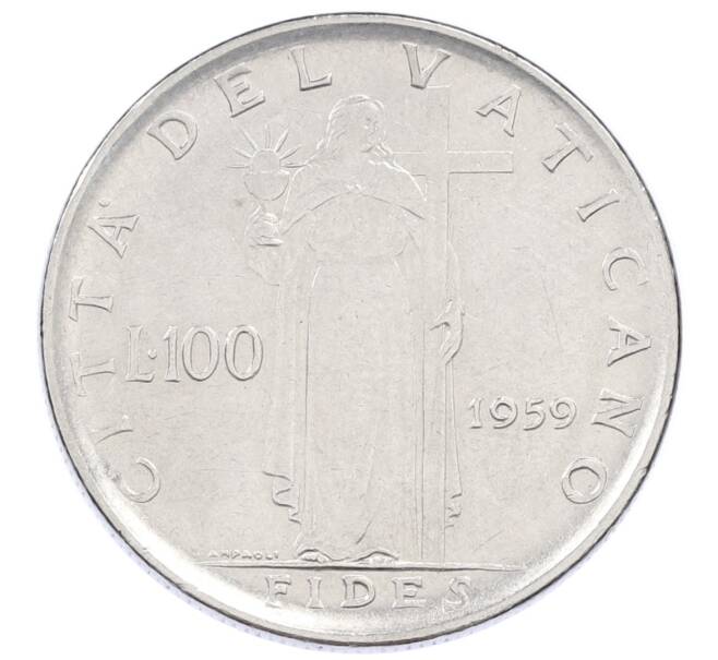Монета 100 лир 1959 года Ватикан (Артикул: M2-87269) — Фото №1