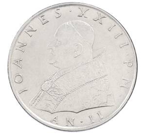 100 лир 1960 года Ватикан — Фото №2