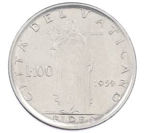 100 лир 1959 года Ватикан — Фото №1