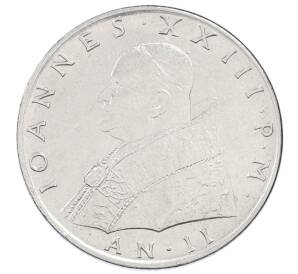 100 лир 1960 года Ватикан — Фото №2