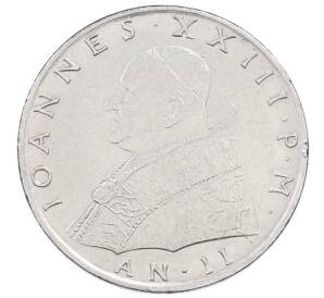 100 лир 1960 года Ватикан — Фото №2