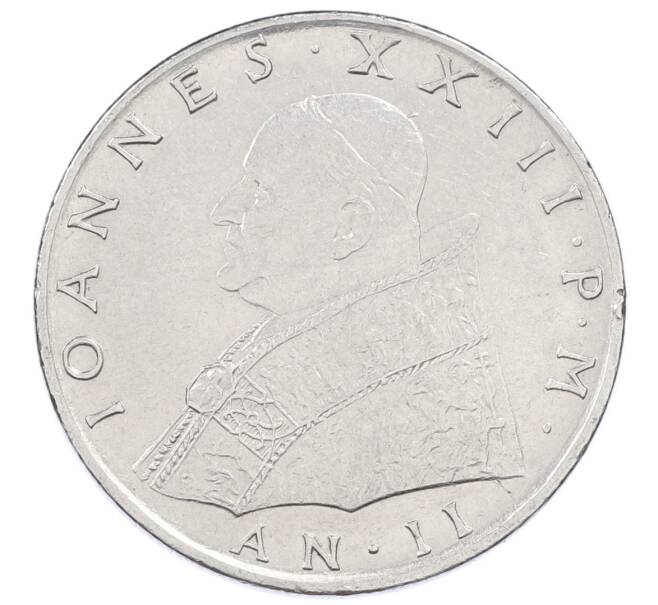 Монета 100 лир 1960 года Ватикан (Артикул: M2-87276) — Фото №2