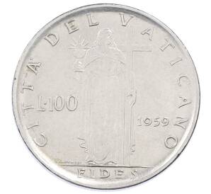 100 лир 1959 года Ватикан — Фото №1