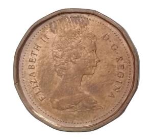 1 цент 1982 года Канада — Фото №2