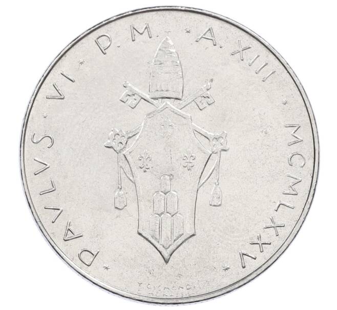Монета 100 лир 1975 года Ватикан (Артикул: M2-87382) — Фото №2