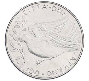 100 лир 1976 года Ватикан — Фото №1