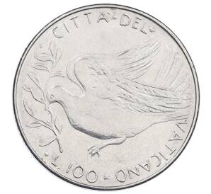 100 лир 1976 года Ватикан — Фото №1
