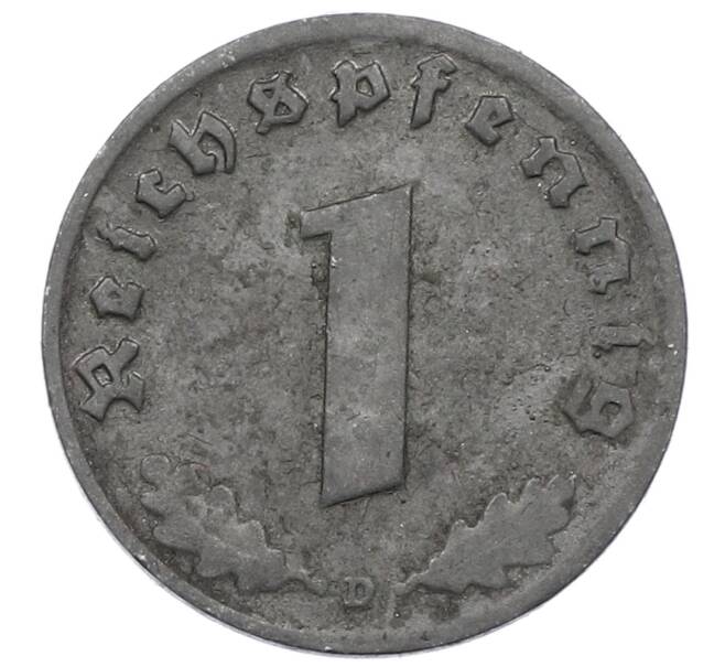 Монета 1 рейхспфенниг 1943 года D Германия (Артикул: M2-87485) — Фото №2