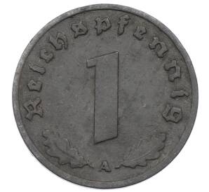 1 рейхспфенниг 1943 года A Германия — Фото №2