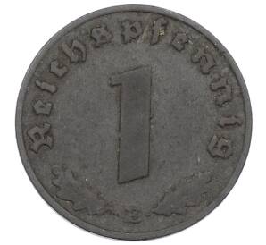 1 рейхспфенниг 1942 года E Германия — Фото №2