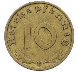 10 рейхспфеннигов 1938 года Е Германия — Фото №2