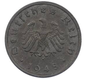 10 рейхспфеннигов 1948 года F Германия — Фото №1