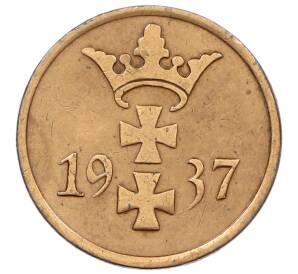 1 пфенниг 1937 года Данциг — Фото №1