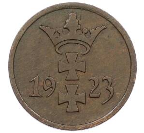 1 пфенниг 1923 года Данциг — Фото №1