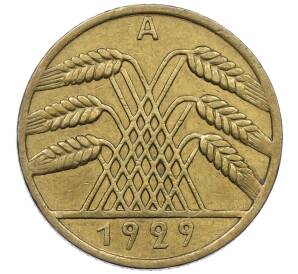 10 рейхспфеннигов 1929 года А Германия — Фото №1