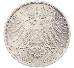 3 марки 1911 года Германия (Бавария) — Фото №2