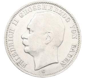 3 марки 1909 года Германия (Баден) — Фото №1