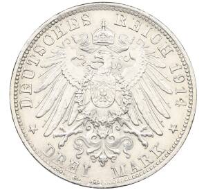 3 марки 1914 года Германия (Бавария) — Фото №2