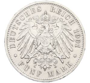 5 марок 1901 года Германия (Пруссия) «200-летие Пруссии» — Фото №2
