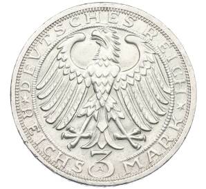 3 рейхсмарки 1928 года Германия «900 лет Наумбургу» — Фото №2