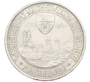 3 рейхсмарки 1931 года Германия «300-я годовщина разорения Магдебурга» — Фото №1