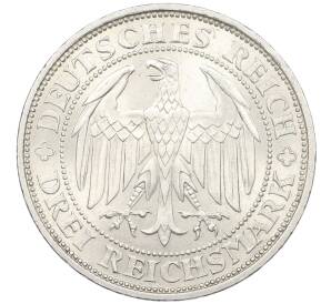 3 рейхсмарки 1929 года Е Германия «1000 лет городу Мейсен» — Фото №2