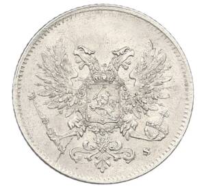 25 пенни 1917 года Русская Финляндия — Орел без корон (Временное правительство) — Фото №2