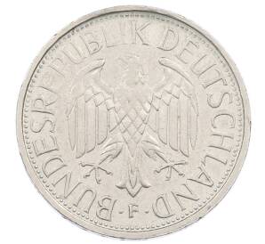1 марка 1989 года F Западная Германия (ФРГ) — Фото №2