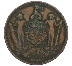 1 цент 1888 года H Британское Северное Борнео — Фото №1