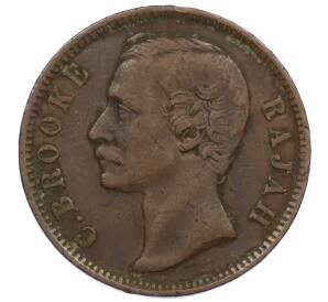 1 цент 1882 года Саравак — Фото №2